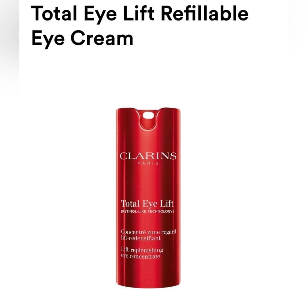 Clarins Total Eye Lift Eye Cream - Vibrant Red